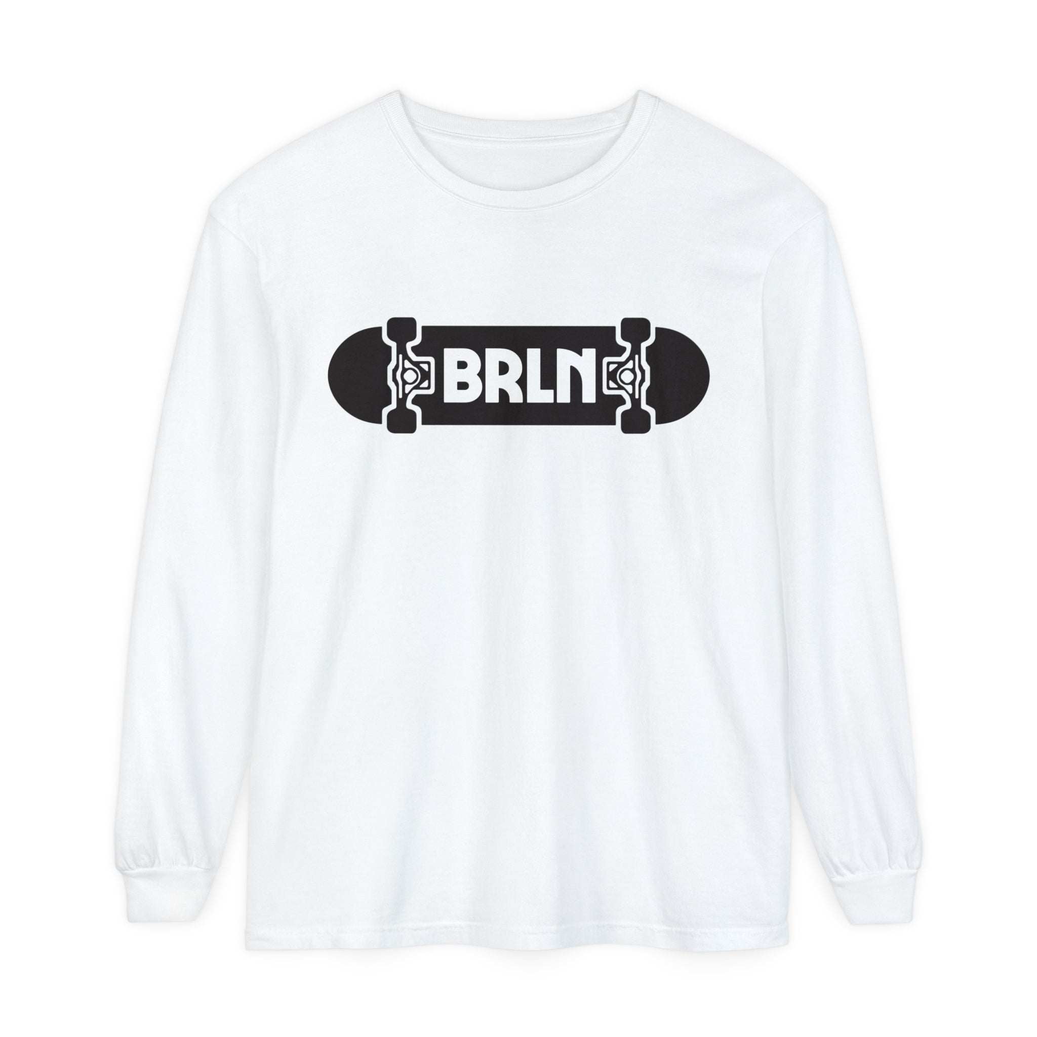 SKATE BRLN MONO Long Sleeve Garment-dyed – We Love Berlin