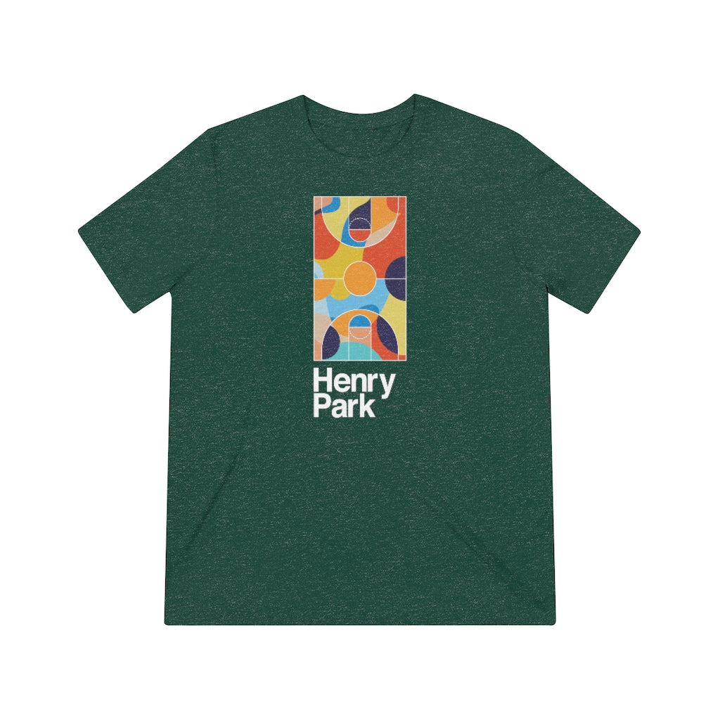 Henry Park Courts Unisex Triblend Tee