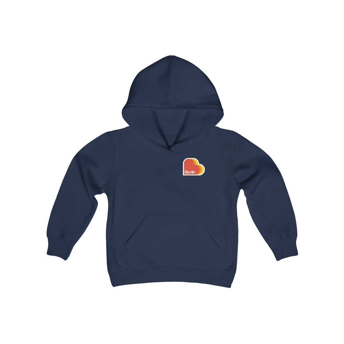 Kids 2022 We ❤️ Berlin Heart Unisex Premium Full Zip